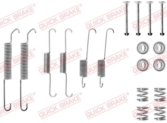 QUICK BRAKE Комплектующие, тормозная колодка 105-0590